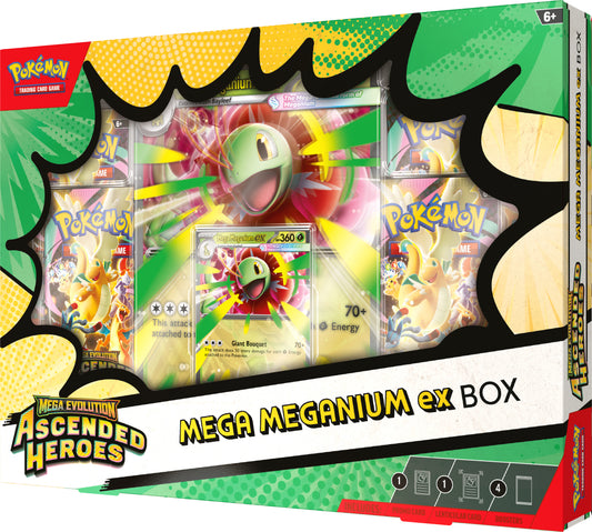Pokemon Mega Evolution: Ascended Heroes ex Box