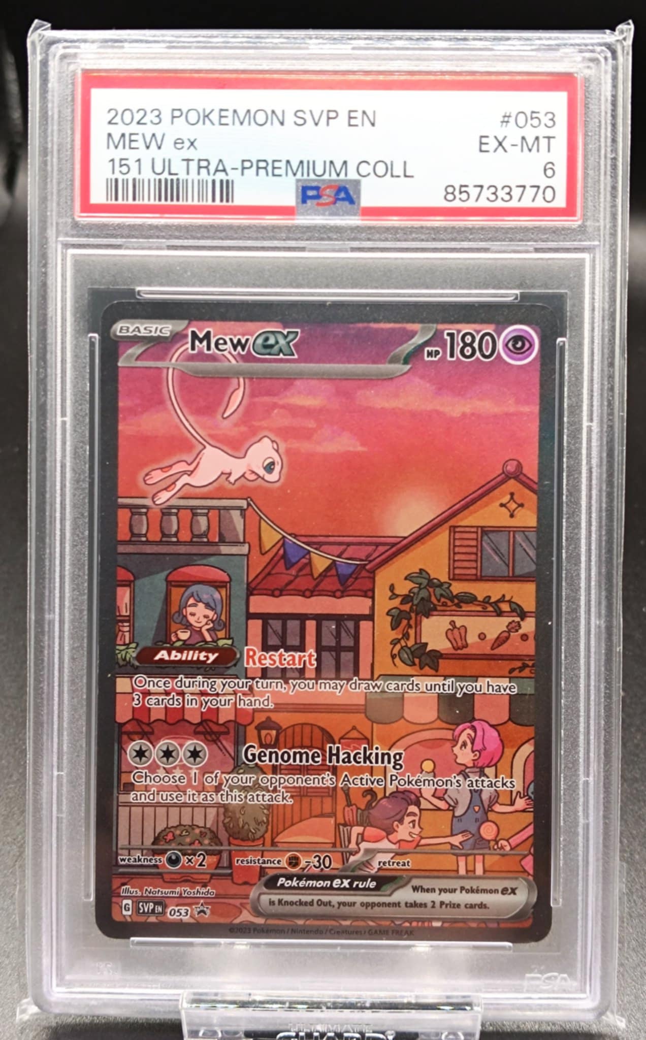 Mew ex #53 Pokemon Promo psa 6 - Qubimon.dk