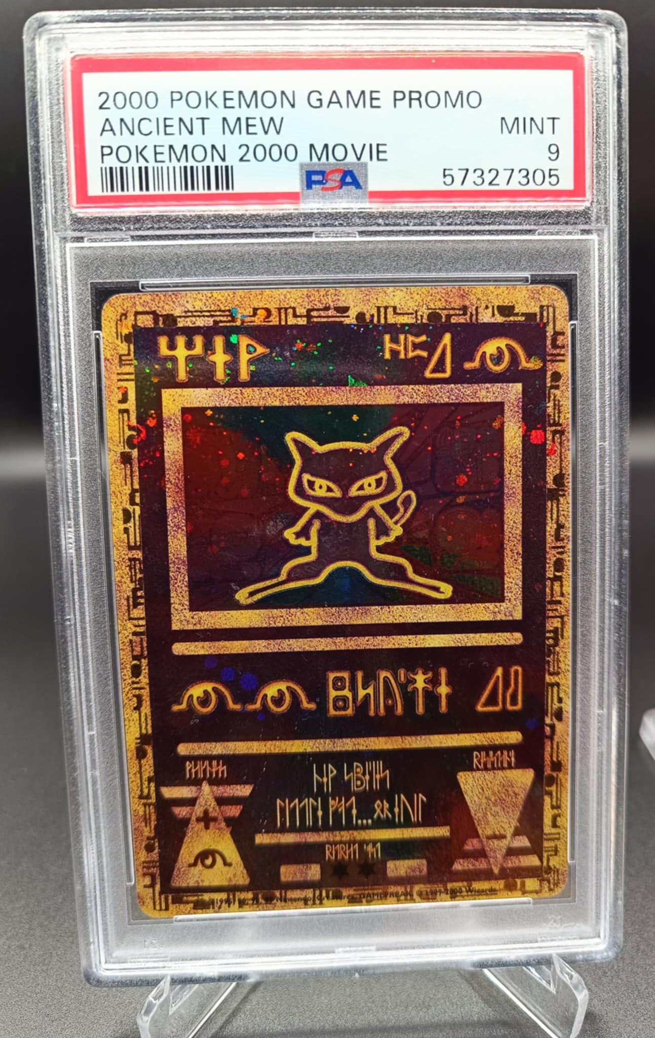 Ancient Mew Pokemon Promo psa 9 - Qubimon.dk