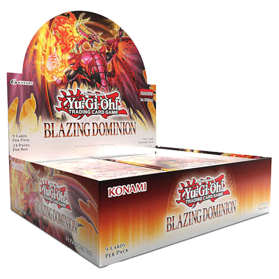Yu-Gi-Oh Blazing Dominion booster box