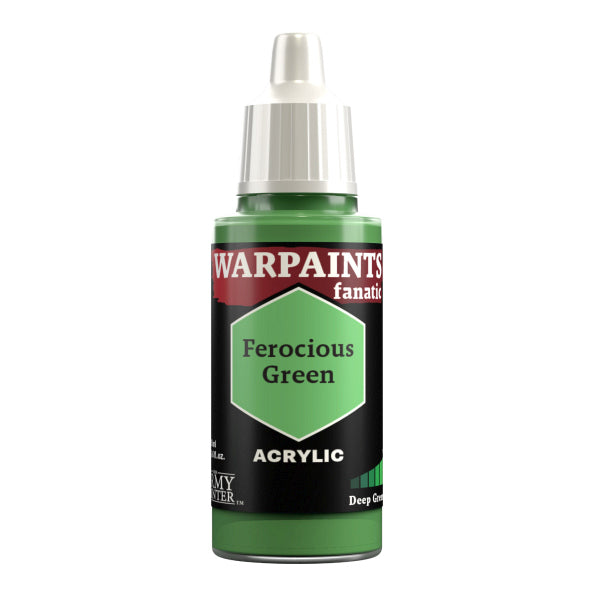 Army painter Warpaints Fanatic: Ferocious Green