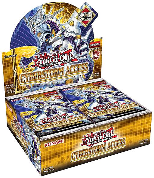 Yu-Gi-oh! Cyberstom access Booster box