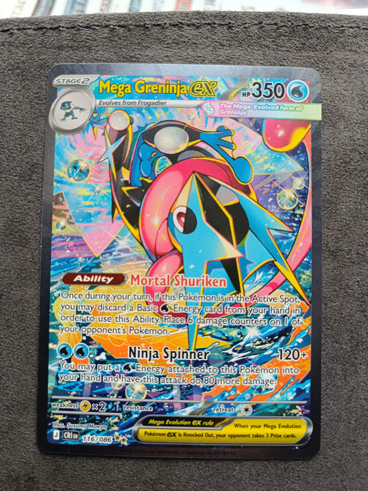 Mega Greninja ex 116/086 – Mega Evolution – Special Illustration Rare