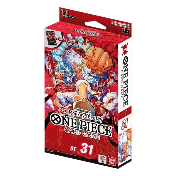 One Piece Card Game: ST-31 Starter Deck – Red Monkey D. Luffy