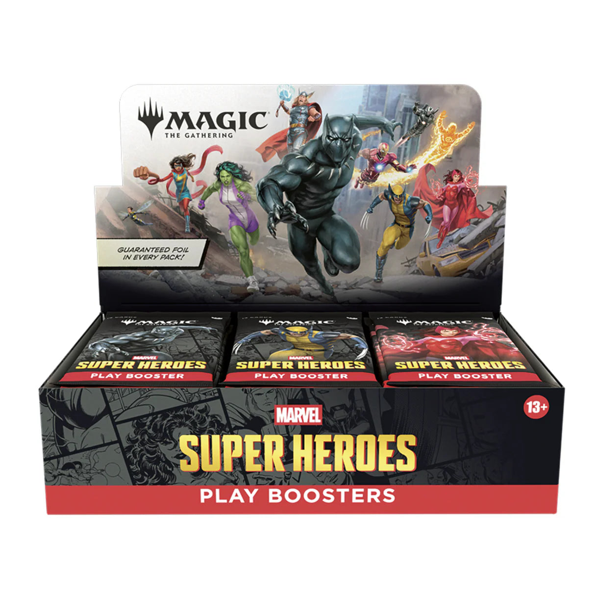 Magic the gathering Marvel Super Heroes Play Booster Box Forudbestilling (Preorder)