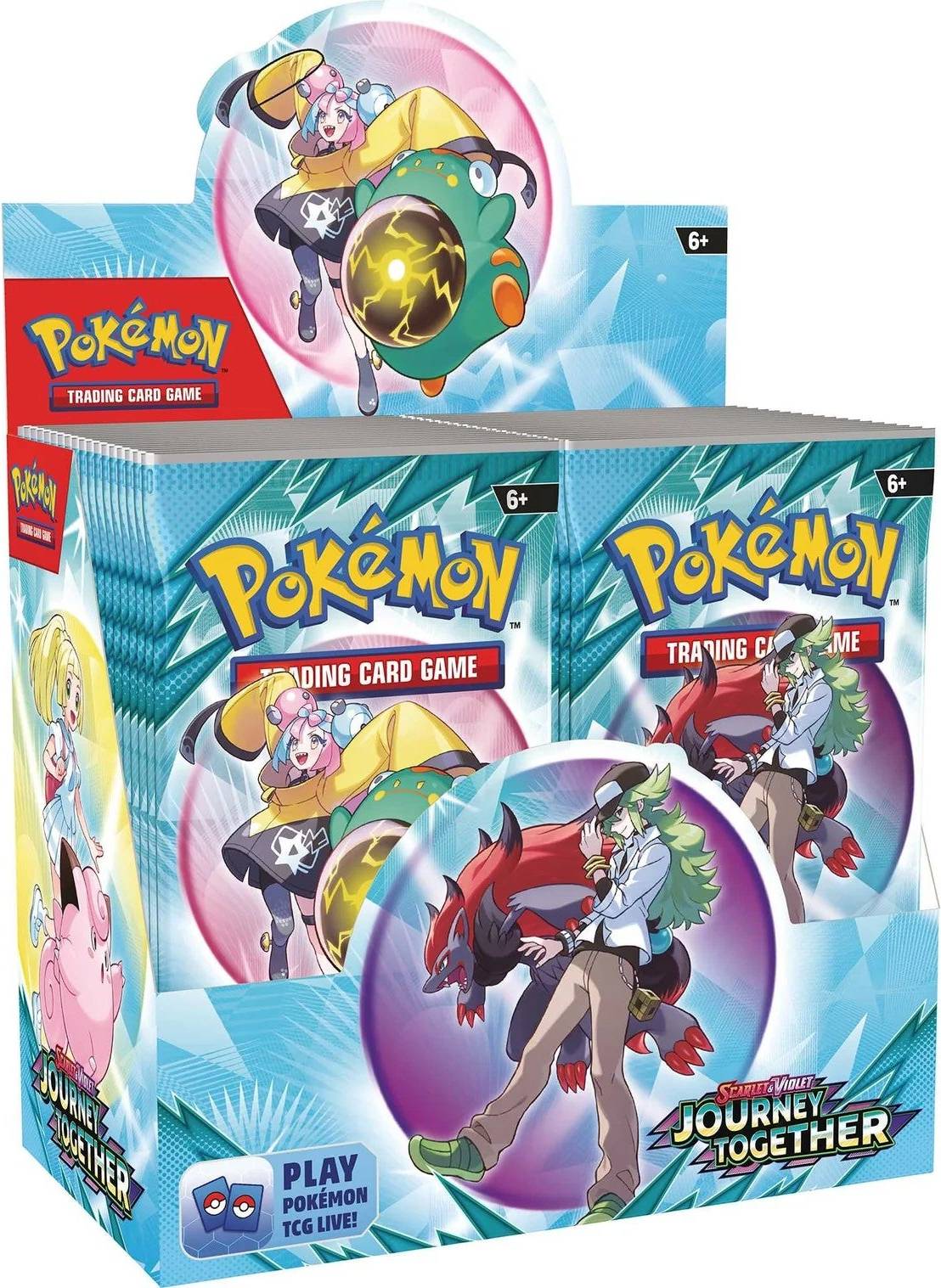 Pokemon Scarlet & Violet Journey Together Display
