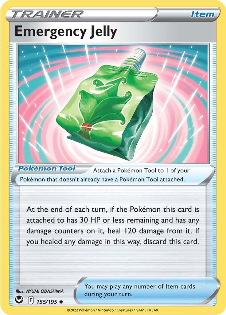Trainer Emergency Jelly - Silver tempest #155
