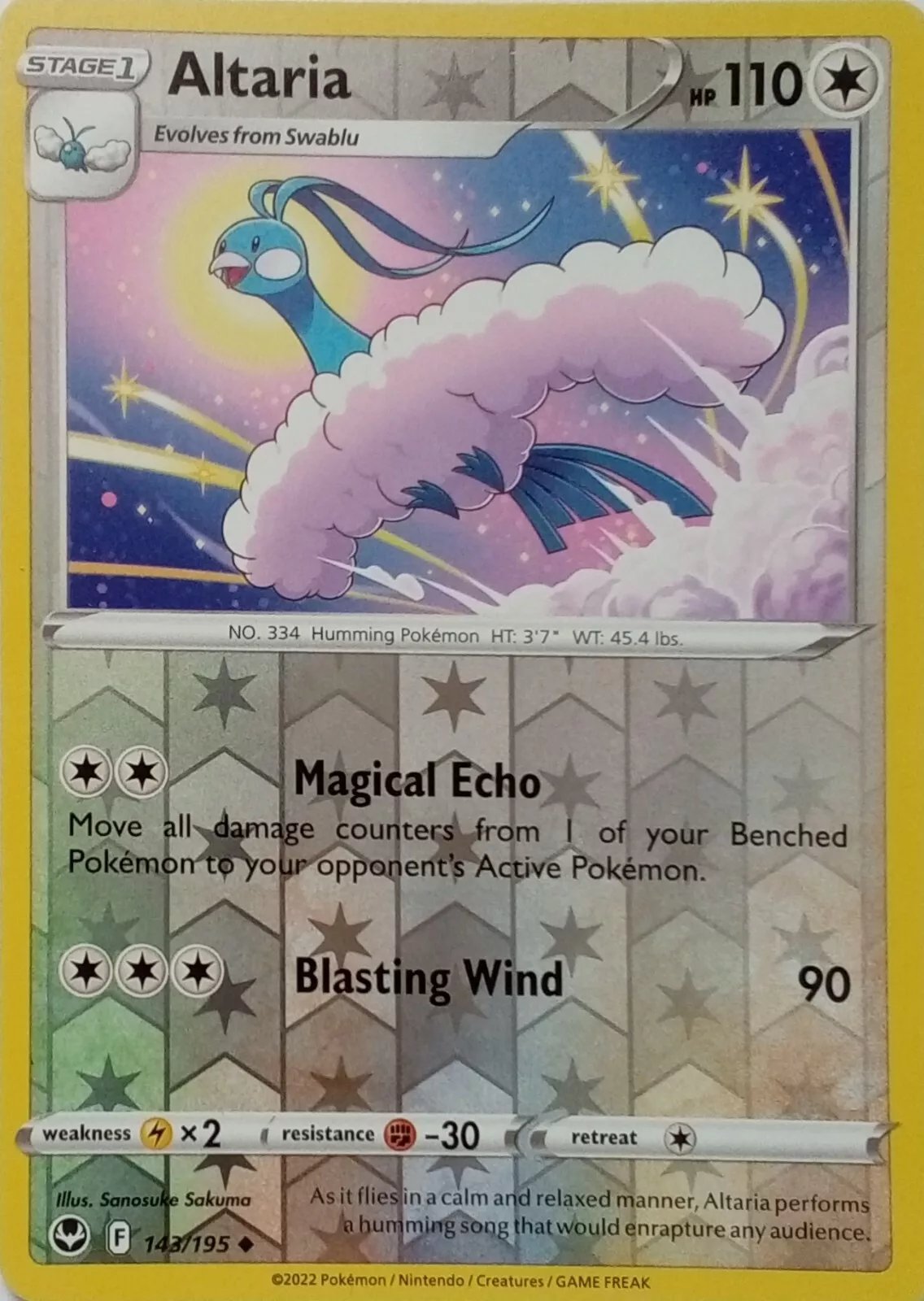 Altaria - Silver tempest #143