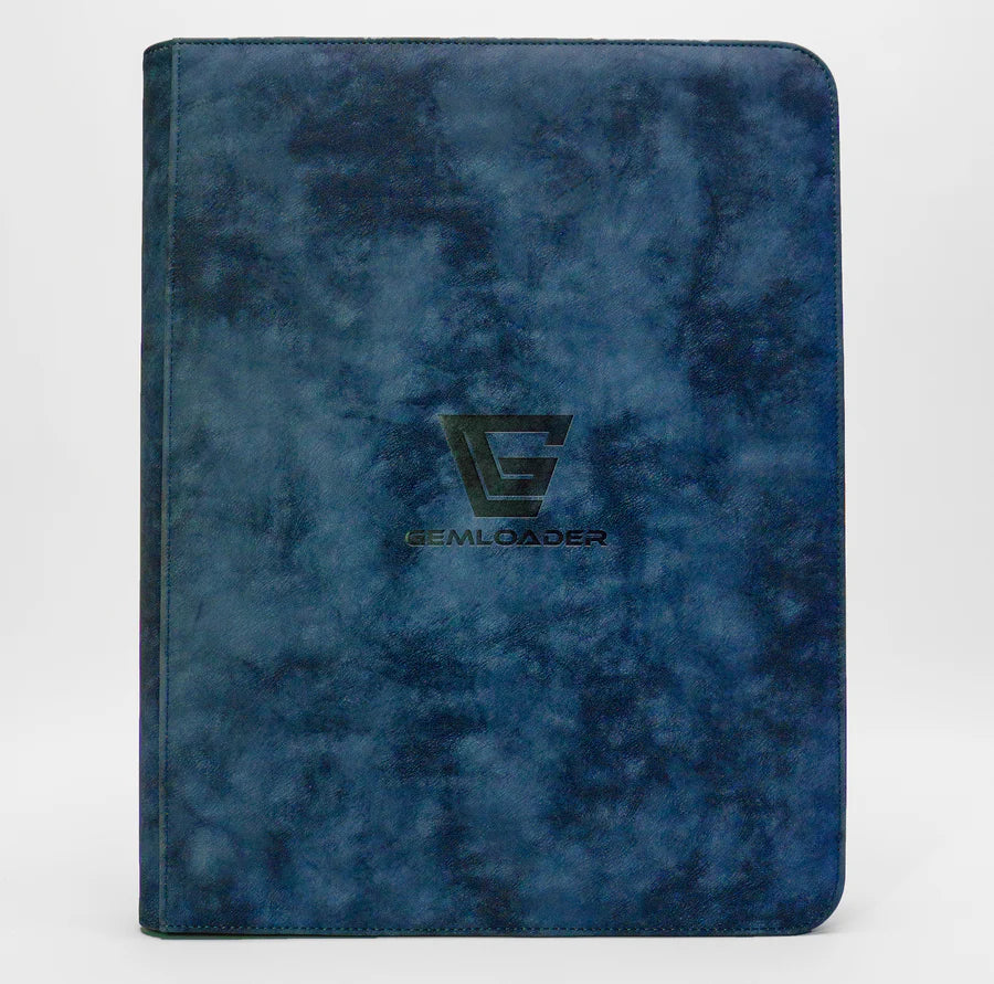 Gemloader Toploader Binder – 216 kort (3"x4") – Blue Edition