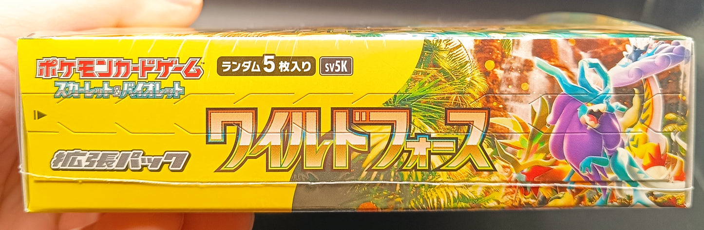 Japanese Wild Force booster Box - Qubimon.dk