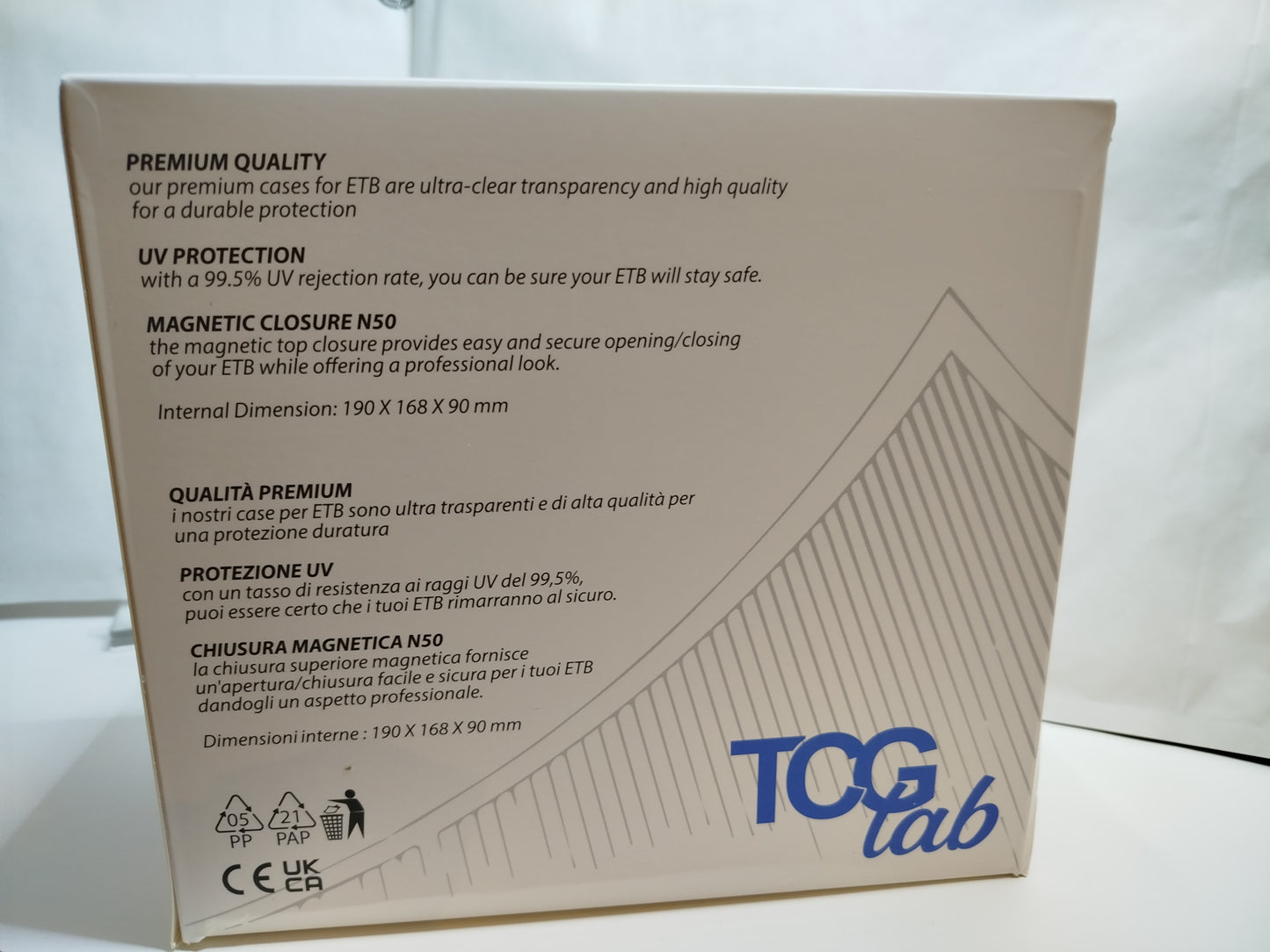 Premium Acrylic case / Akryl Box