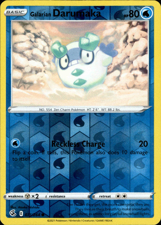 Fusion Strike - Galarian Darumaka #071