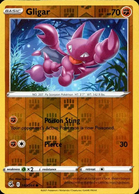 Fusion Strike - Gligar #140