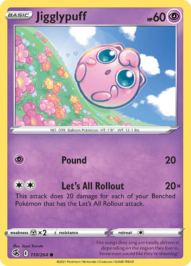 Fusion Strike Jigglypuff #110