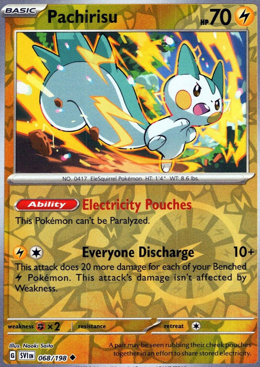 Scarlet & Violet Pachirisu #068