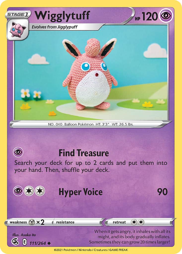 Fusion Strike- Wigglytuff #111