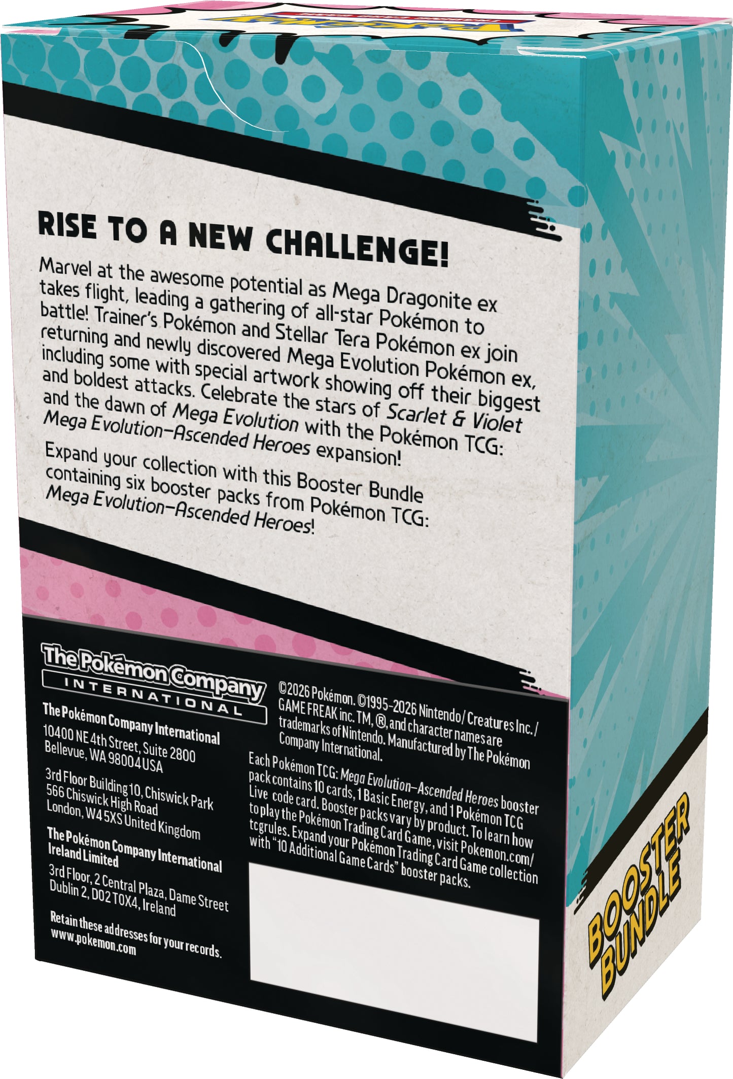 Pokémon TCG: Mega Evolution: Ascended Heroes - Booster Bundle