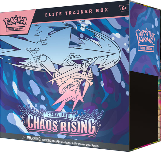Pokemon TCG Mega Evolution Chaos Rising Elite Trainer Box