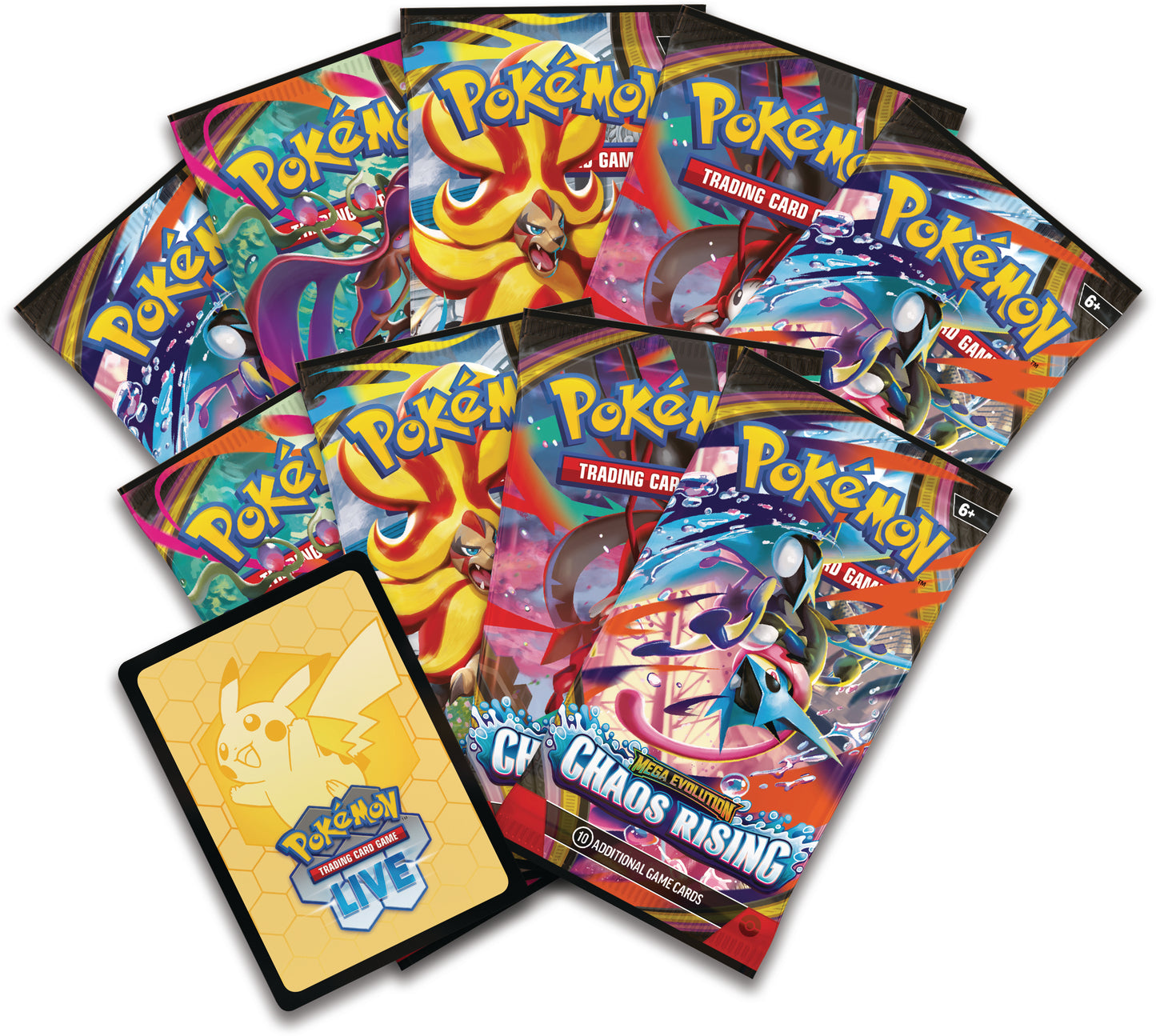 Pokemon TCG Mega Evolution Chaos Rising Elite Trainer Box