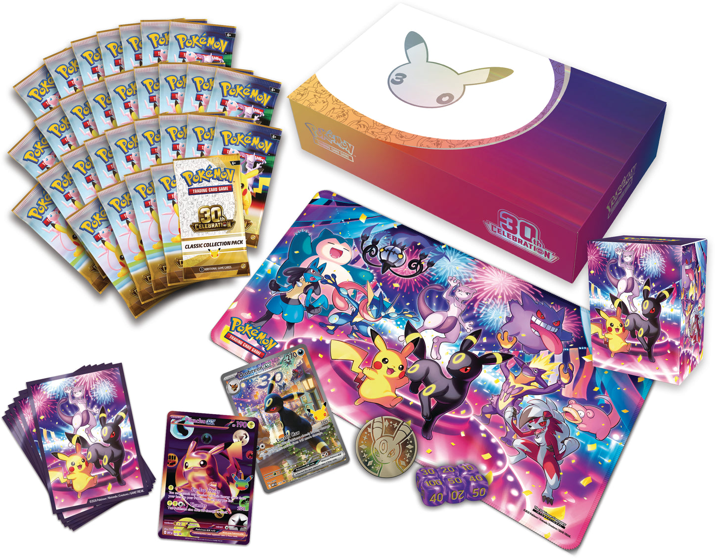 Pokémon TCG: 30th Celebration Ultra-Premium Collection – Night FORUDBESTILLING