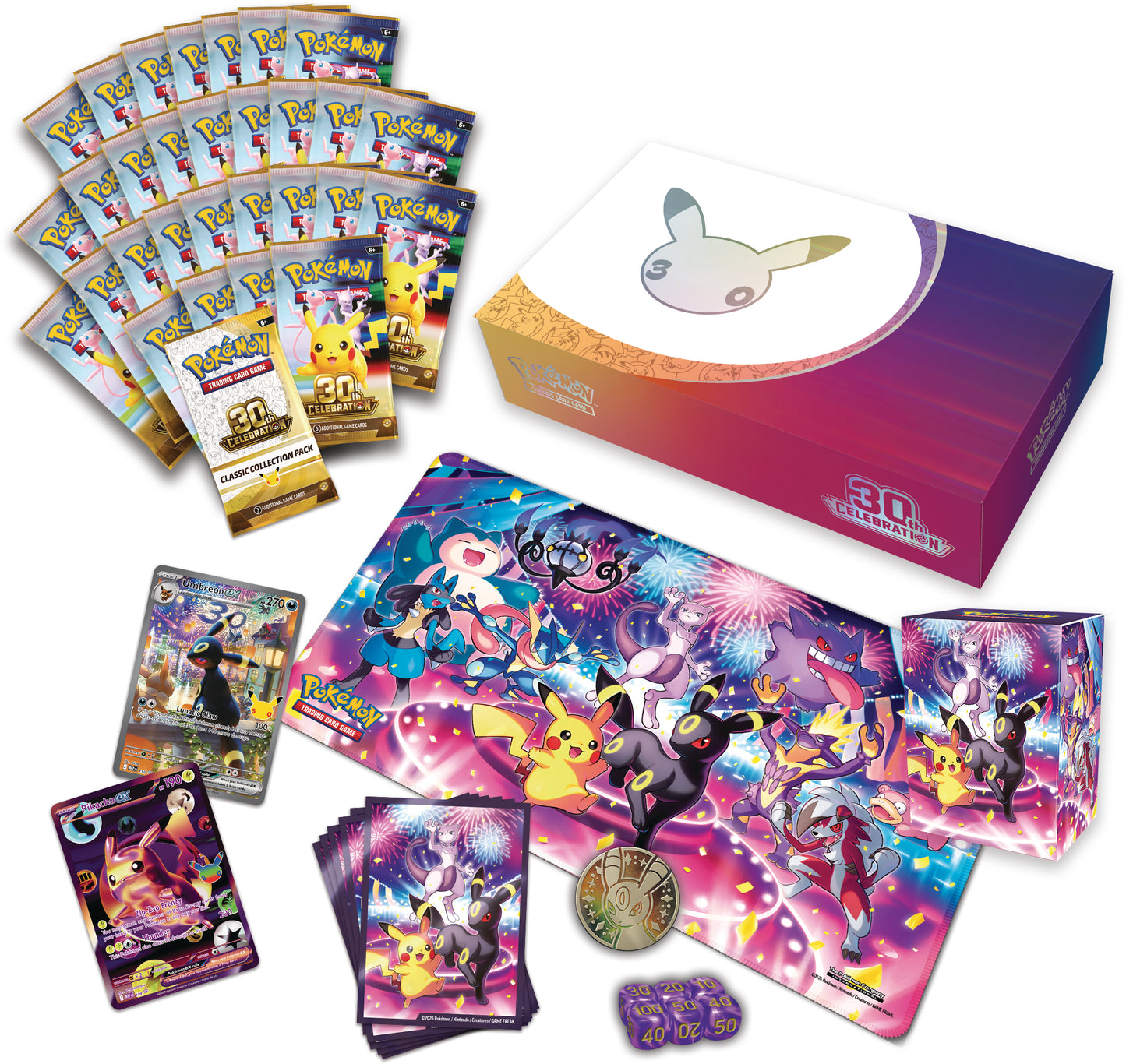 Pokémon TCG: 30th Celebration Ultra-Premium Collection – Night FORUDBESTILLING