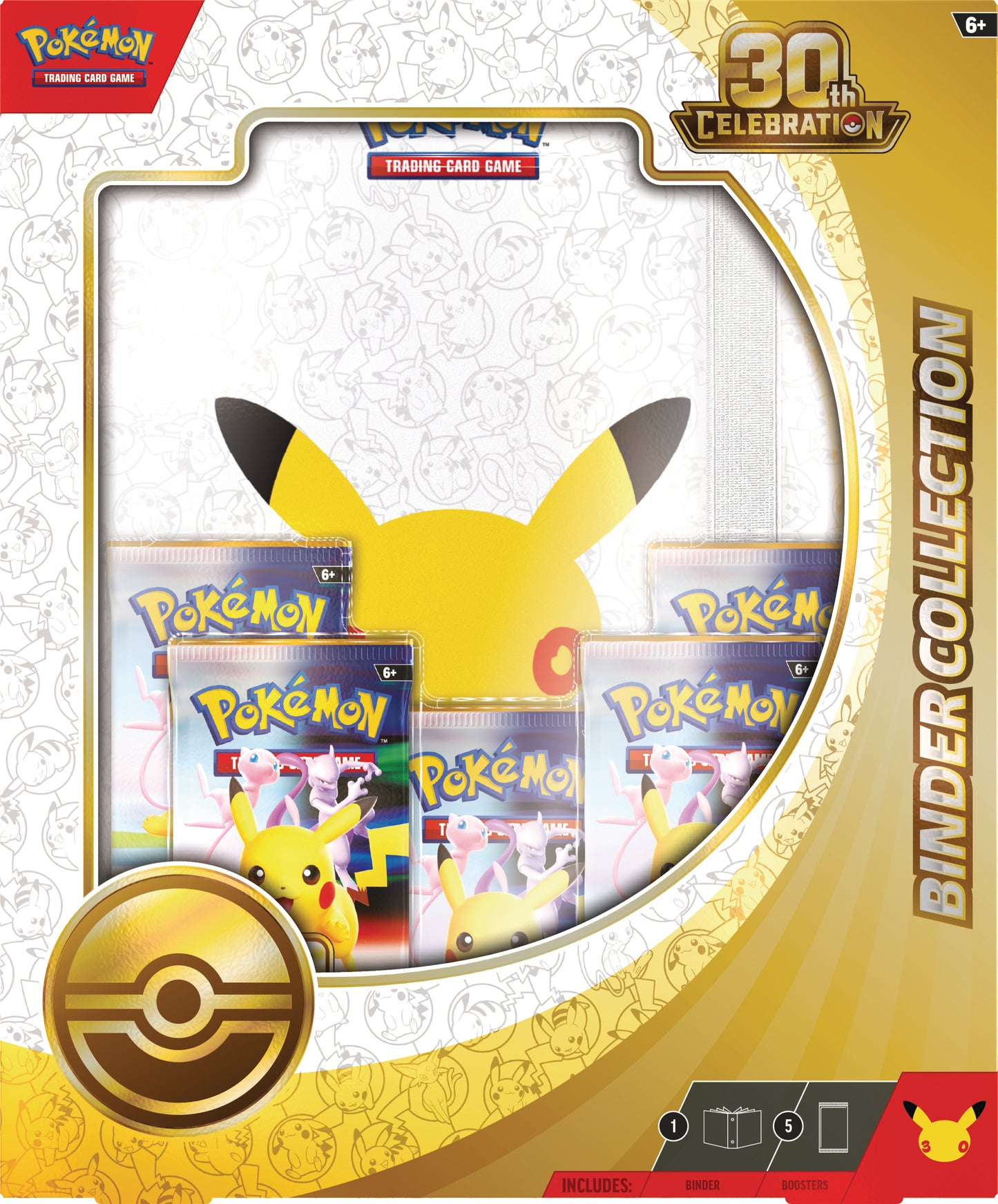 Pokémon 30th Anniversary Celebration Binder Collection FORUDBESTILLING