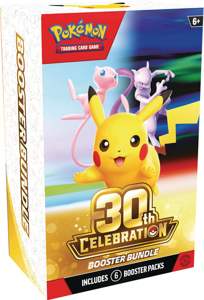 Pokémon TCG: 30th Celebration Booster Bundle FORUDBESTILLING