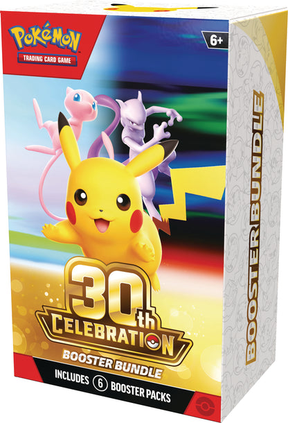 Pokémon TCG: 30th Celebration Booster Bundle FORUDBESTILLING