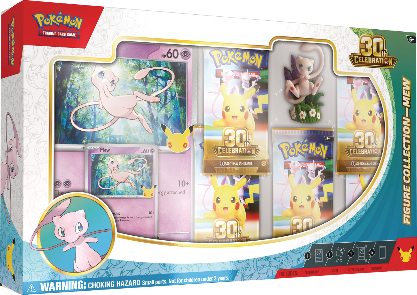 Pokémon TCG: 30th Celebration Figure Collection – Mew FORUDBESTILLING