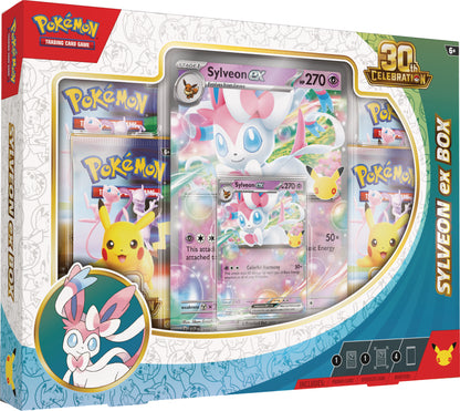 Pokémon 30th Anniversary Celebration – Sylveon ex Box FORUDBESTILLING