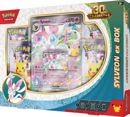Pokémon 30th Anniversary Celebration – Sylveon ex Box FORUDBESTILLING