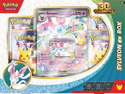 Pokémon 30th Anniversary Celebration – Sylveon ex Box FORUDBESTILLING