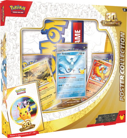 Pokémon 30th Anniversary Celebration – Poster Collection FORUDBESTILLING