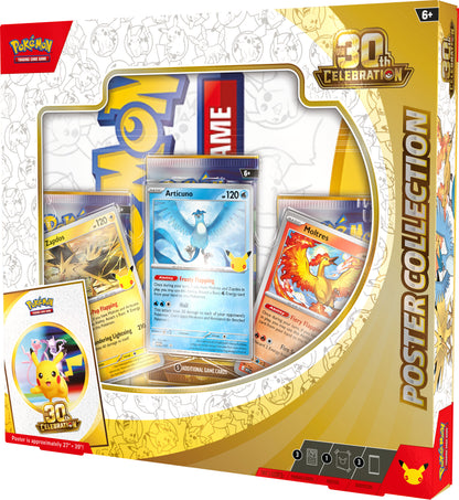 Pokémon 30th Anniversary Celebration – Poster Collection FORUDBESTILLING
