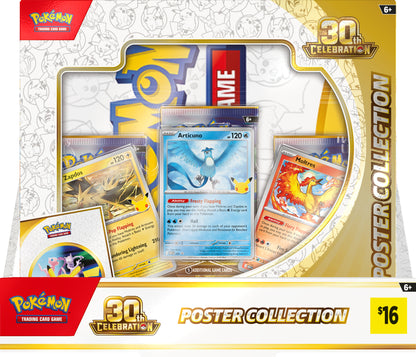 Pokémon 30th Anniversary Celebration – Poster Collection FORUDBESTILLING