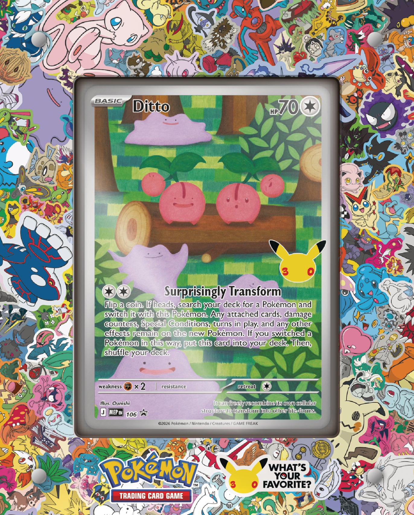 Pokémon TCG: 30th Celebration Ditto Premium Collection FORUDBESTILLING