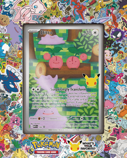 Pokémon TCG: 30th Celebration Ditto Premium Collection FORUDBESTILLING