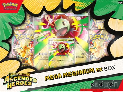 Pokemon Mega Evolution: Ascended Heroes ex Box