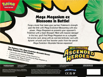 Pokemon Mega Evolution: Ascended Heroes ex Box