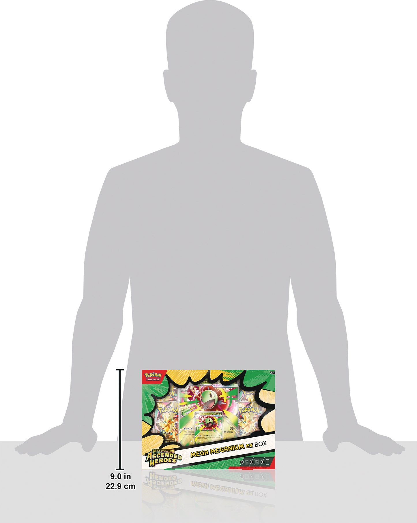 Pokemon Mega Evolution: Ascended Heroes ex Box