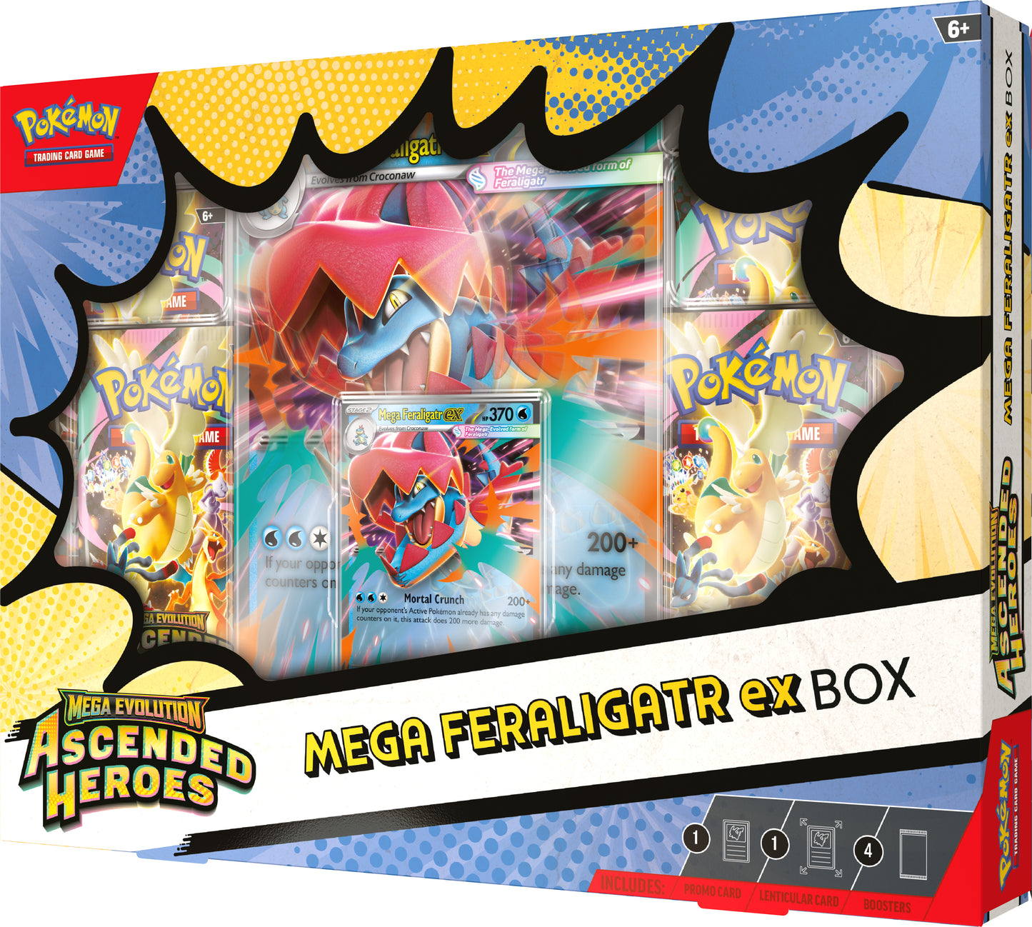 Pokémon TCG: Mega Feraligatr ex box