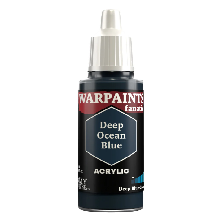Army painter Warpaints Fanatic: Deep Ocean Blue