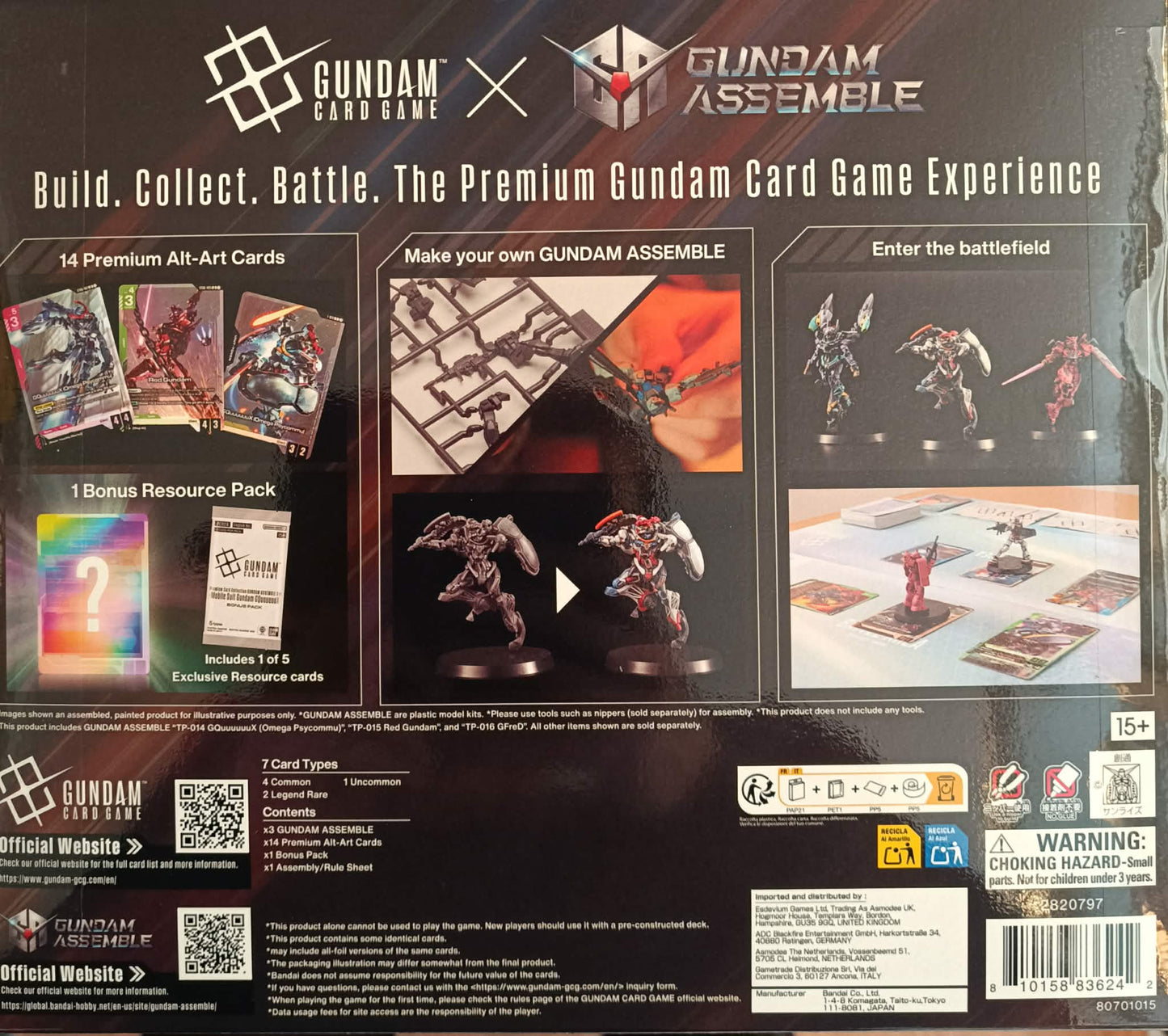 Gundam TCG: PC02A - GQuuuuuuX - Premium Card Collection/Assemble Set