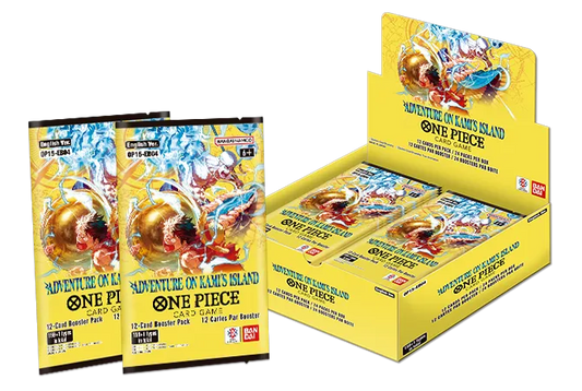 Box One Piece Card Game Adventure on Kami's Island OP15-EB04 Release Date April 3, 2026