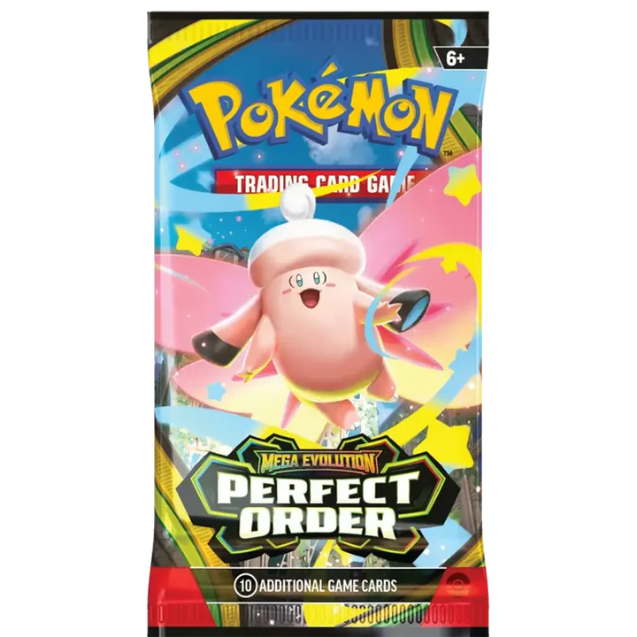 Pokemon Booster Pakke 1 stk - ME03 - Mega Evolution: Perfect Order