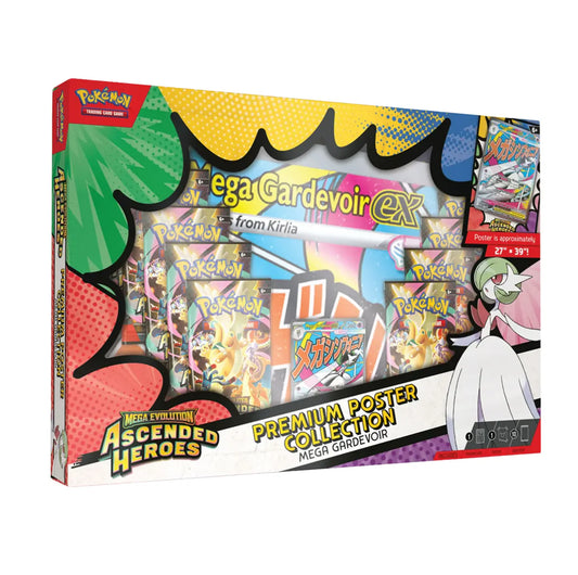 Pokemon: Ascended Heroes Premium Poster Collection - Mega Gardevoir