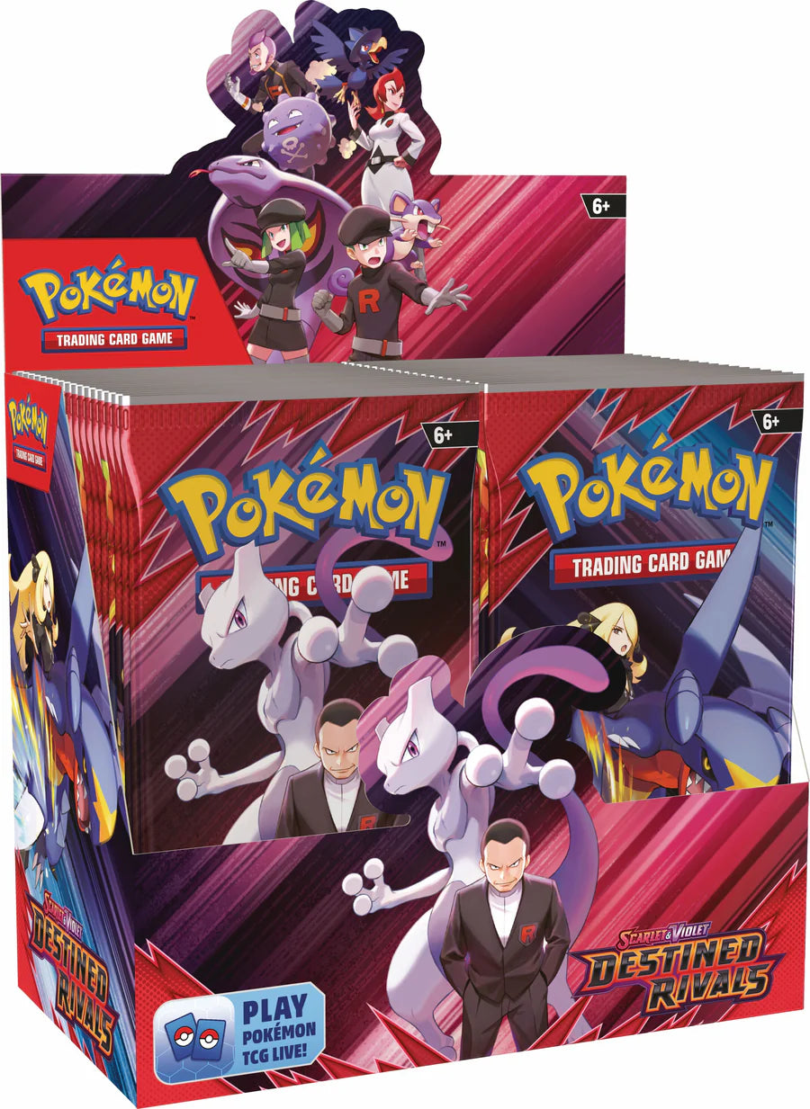 Destined Rivals - Booster Box Display 36 Booster Packs  Pokemon kort