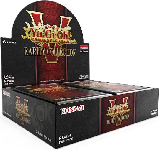 Yu-Gi-Oh! Rarity Collection 5 Booster Pack Display - Box med 24 Pakker