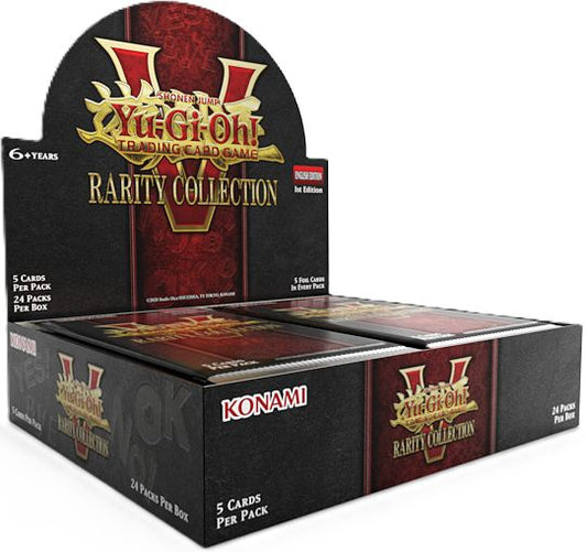 Yu-Gi-Oh! Rarity Collection 5 Booster Pack Display - Box med 24 Pakker