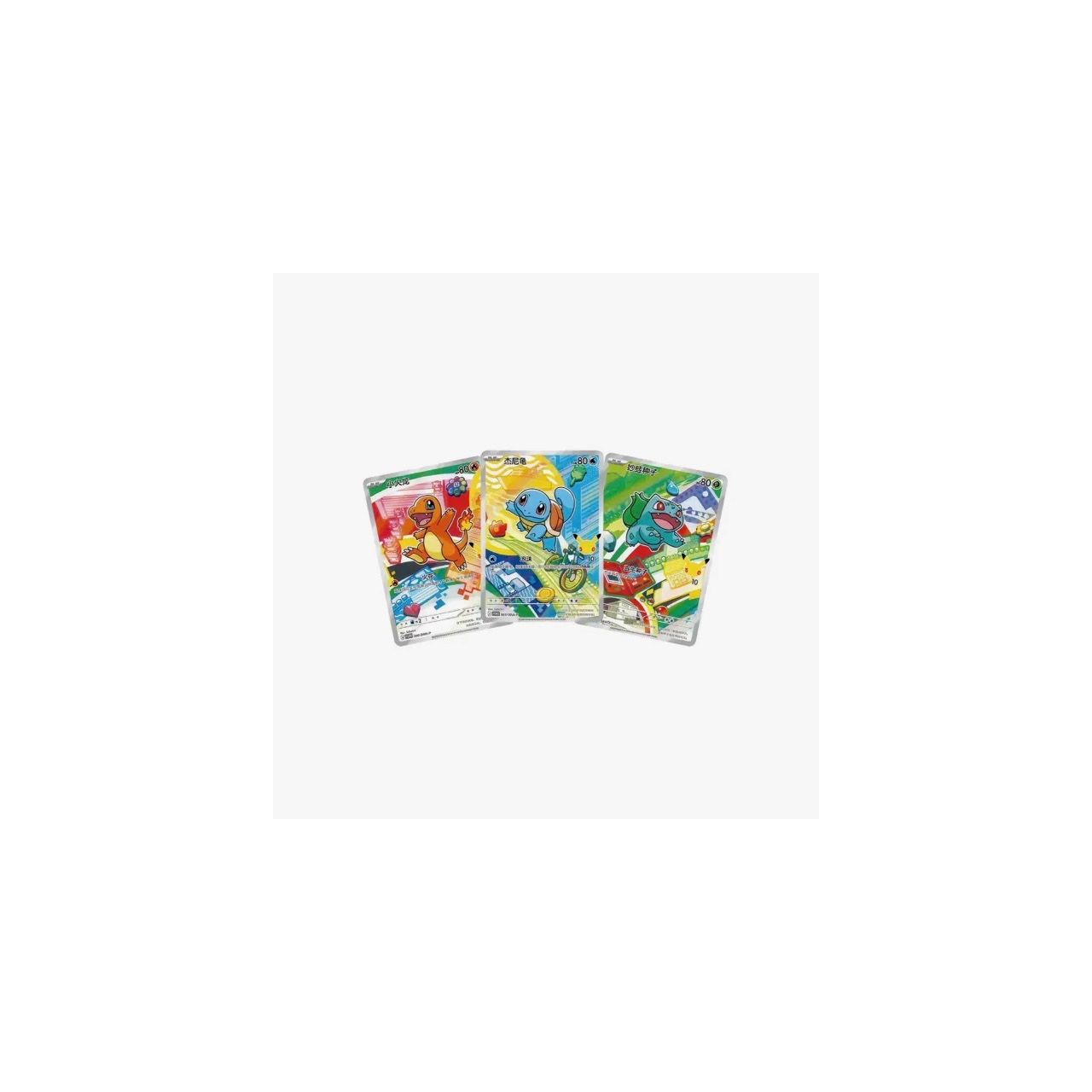 Pokémon TCG: 30th Anniversary Original Partner Card Set Vol. 1 (Chinese)Kinesiske Pokemon